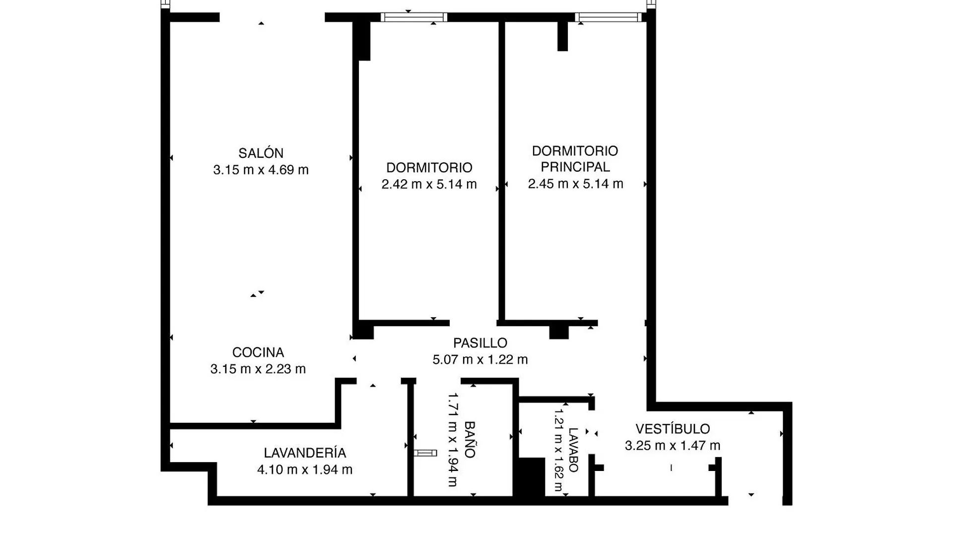 1St Line Sea View 3 Rooms Apartment In Tenerife 92M2 Bajamar  Bajamar (La Laguna)